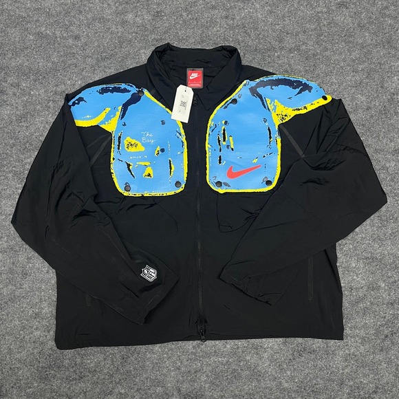 Nike Other - Nike x Keith Herron Jacket Mens Large Black NFL Super Bowl The Bay Utility RARE